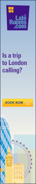 Its fair to say 2012 is Londons year, stay from only &pound;49. - LateRooms.com - The hotel industry's late availability database offering over 500,000 genuine hotel deals in over 47,000 properties and discount hotels across the UK and Worldwide. With up to 50% off thousands of discount hotel rooms in properties ranging from 4 star and 5 star luxury hotels through to unique guest houses, from city apartments to rural bed and breakfasts. LateRooms.com offer a unique vehicle through which hotels across the globe can sell their empty rooms. In order to ensure rooms are filled, hotels are willing to drop their prices whether this is at the last minute or up to 12 months in advance. Search through (literally) thousands of deals which can be booked online or by phone. You then simply pay the hotel on departure.