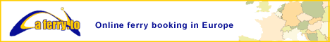 Click here for online ferry bookings and special offers. Select your routes on the ferry ports map.