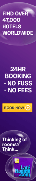 At LateRooms.com we specialise in hotels. We offer a dizzying array of properties and millions of deals across the UK and worldwide - from B&Bs to castles to hotels to apartments to chalets... all at unutterably low prices.