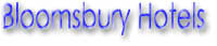 Hotels near Bloomsbury London
