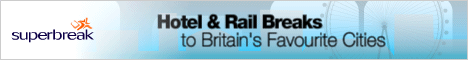 UK Hotel & Rail Breaks. You can add return rail travel to most of our hotel stays at a reduced cost of over 75% compared to an open saver return ticket. Just search for your hotel and add rail tickets when prompted, or have a look at package offers. Amazing offers from National Express, VirginTrains, East Midlands Trains & First Great Western! 
