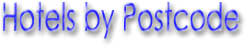 UK Hotels by Postcode
