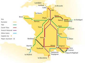 France by train - travelling in style. Taking the train is simply the way to travel in France. Not only is it great value for money, it's also a fantastic way to see more of this beautiful country - and you can easily connect with trains going to other countries too.