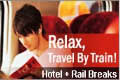 UK Hotel + Rail  Breaks. Thinking of leaving the car at home? Arrive at your destination truly refreshed.