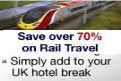 UK & London Hotel + Rail  Breaks. Thinking of leaving the car at home? You can travel to and from any mainland UK station.