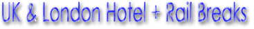 Superbreak UK & London Hotel + Rail Breaks