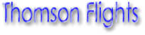 Thomson Flight Deals